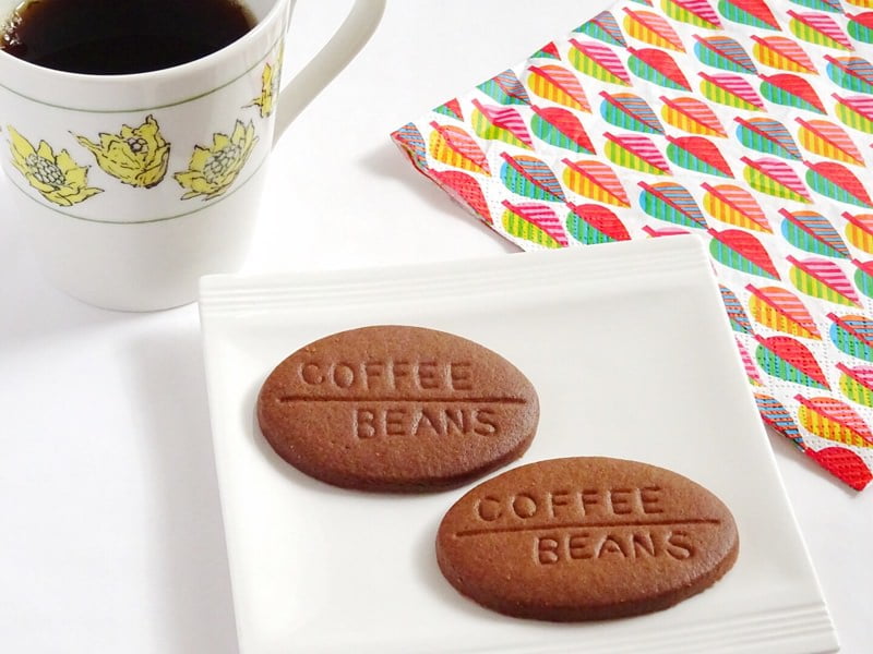 LA VISTA大雪山コーヒークッキーの中身(拡大)