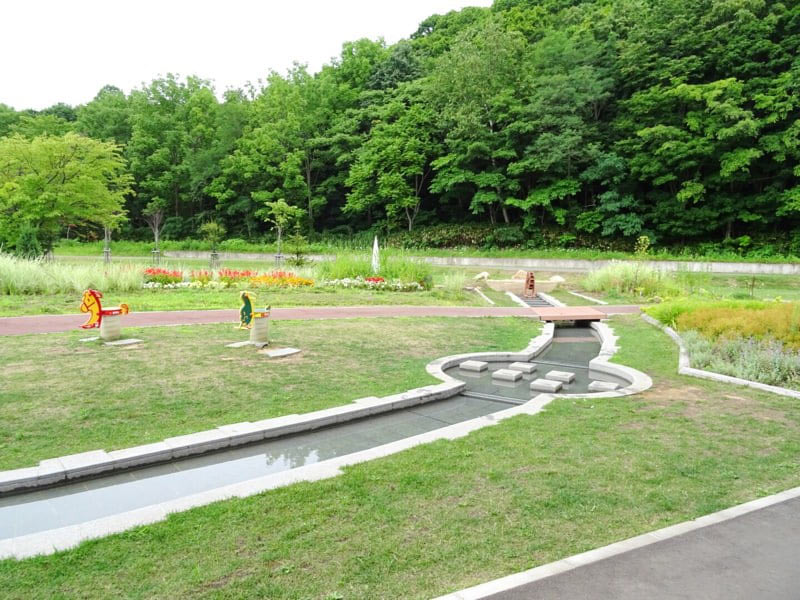 道の駅あかいがわ 遊具