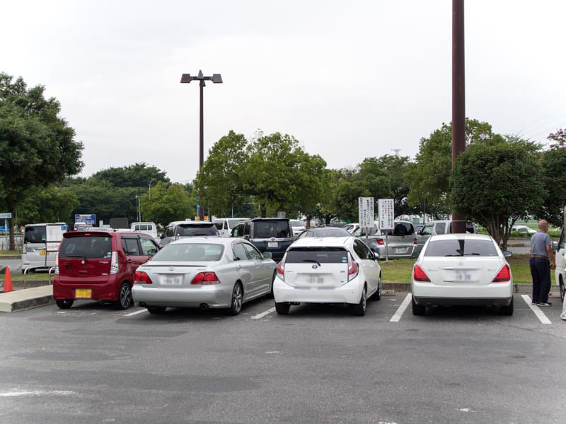 道の駅おかべ 駐車場