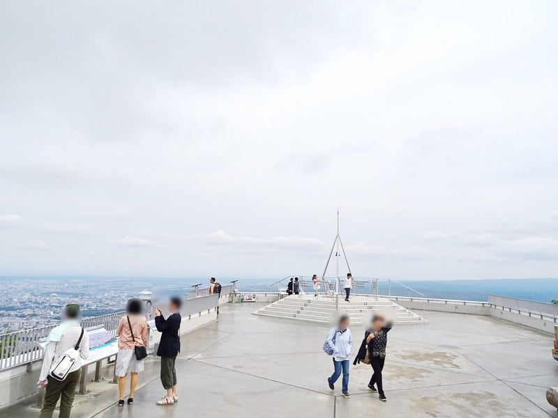 藻岩山ロープウェイ 展望台
