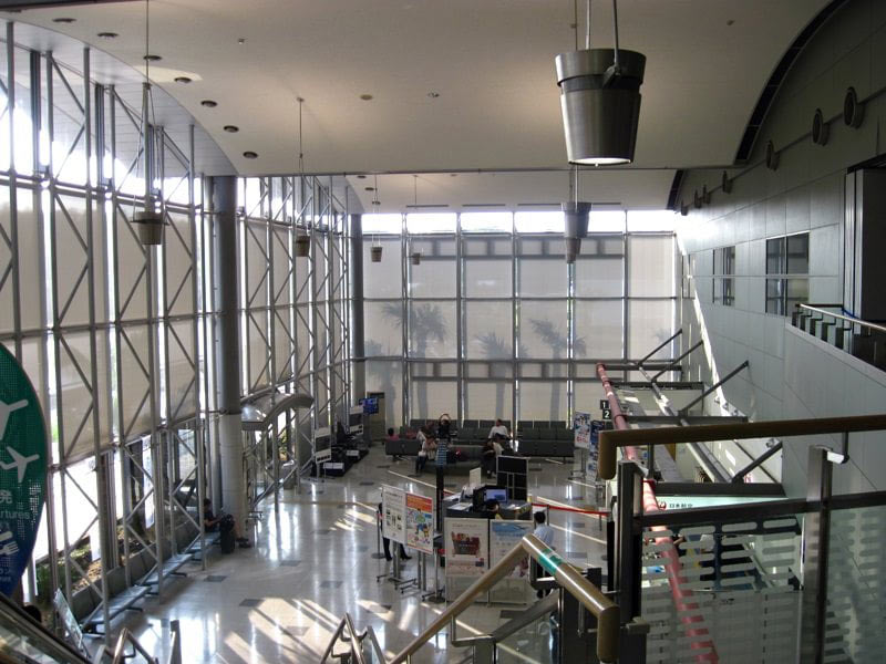 南紀白浜空港 建物内部