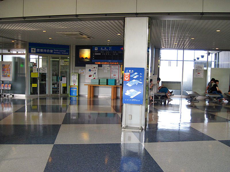 南紀白浜空港 待合室