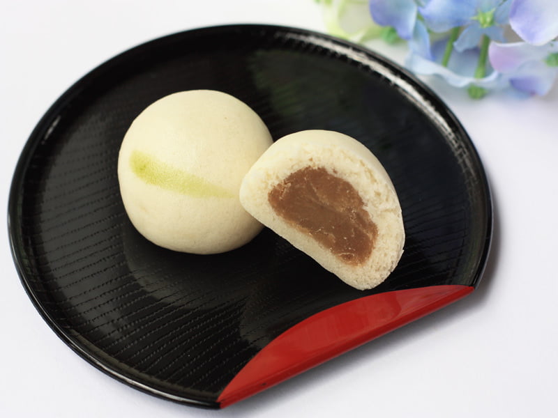 小布施堂　くりあん上用まんじゅう　中身の写真