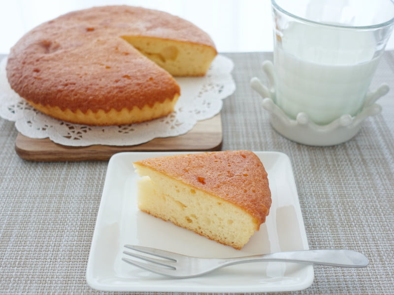 六甲山牧場ベイクドチーズケーキ 中身
