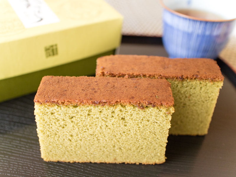 十万石相傳かすてら 抹茶