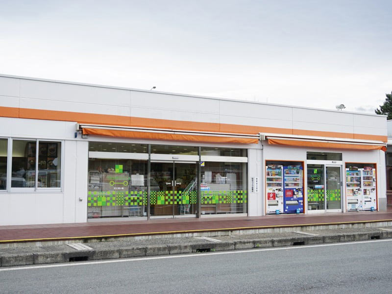 北上金ヶ崎SA外観