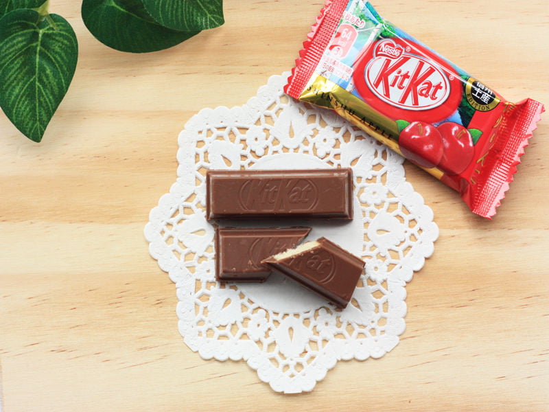 キットカット信州りんご　中身の写真