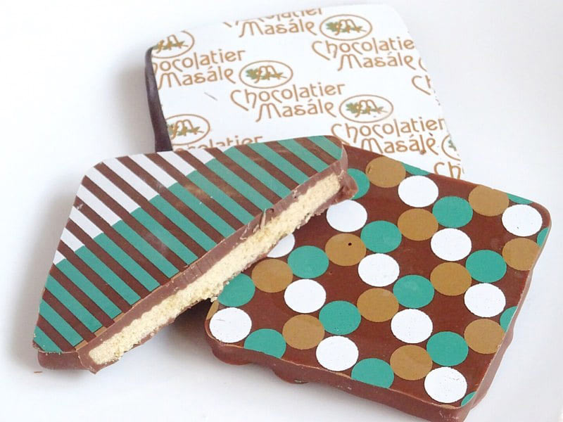 パレットサブレの中身(切り口)