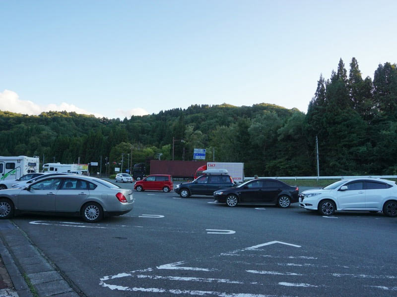 道の駅雫石あねっこ駐車場