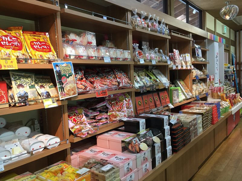 道の駅清流茶屋かわはらお土産コーナー2