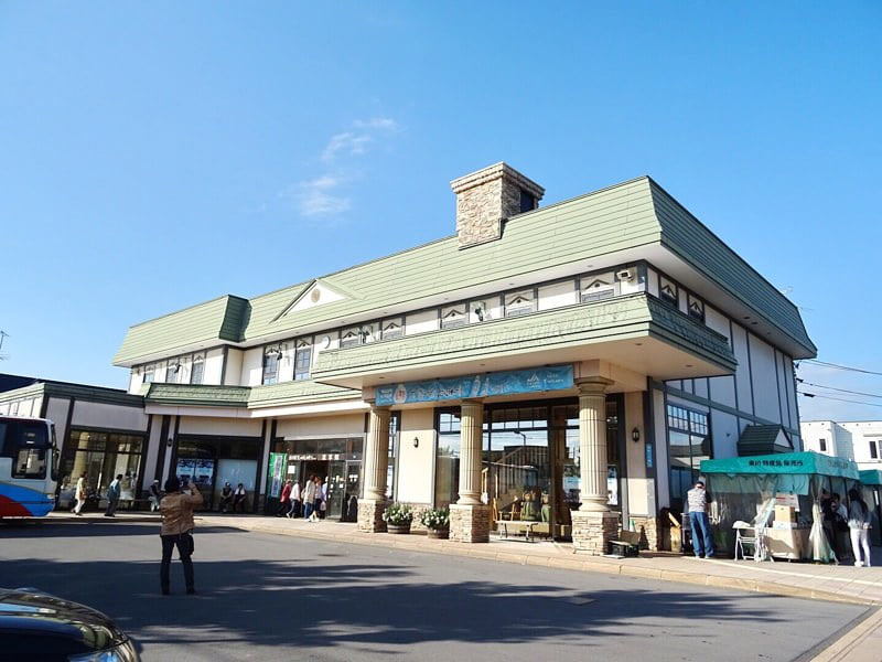 道の駅ひがしかわの外観