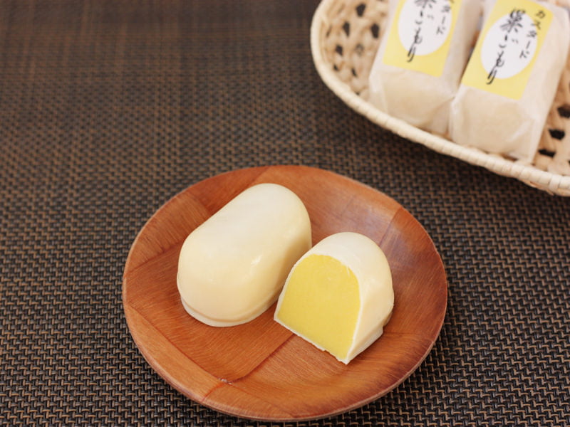 いと忠　カスタード巣ごもり　中身の写真