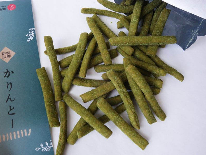 かりんとー(伊勢茶)　中身