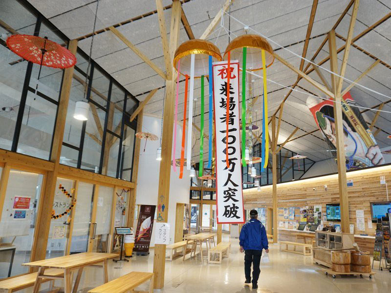 道の駅平泉内装