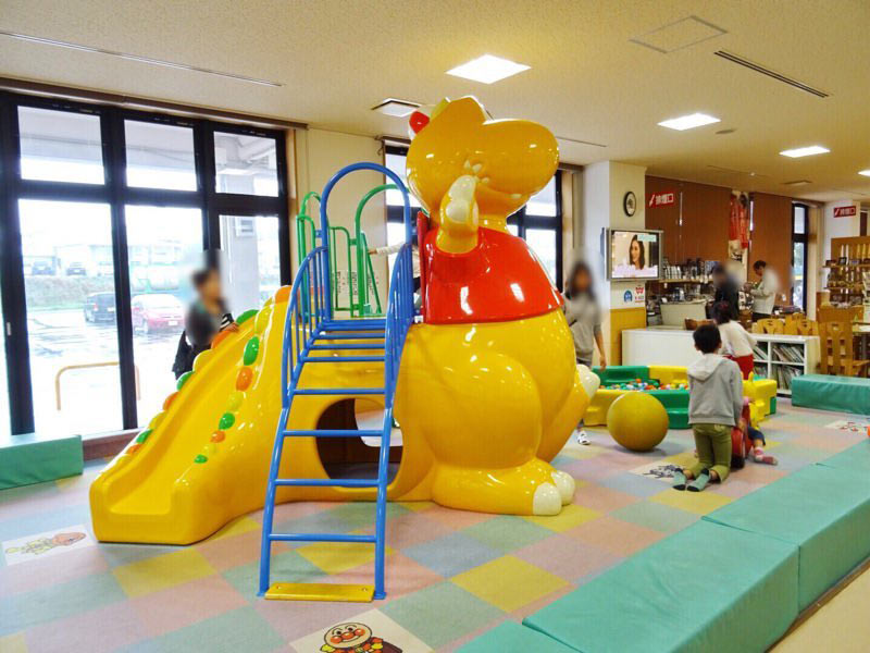 道の駅コスモール大樹のキッズコーナー