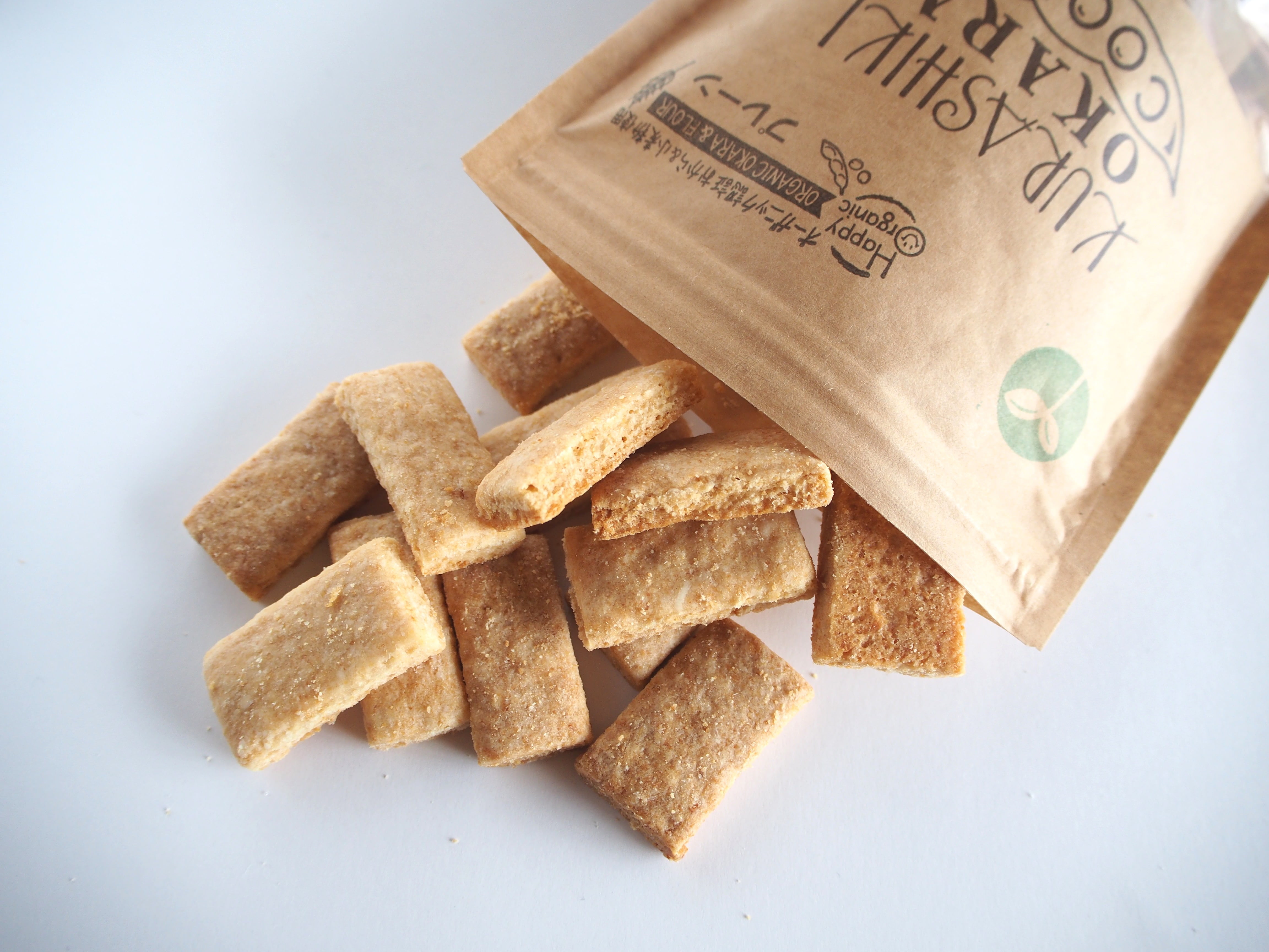 倉敷おからクッキー 開封した写真