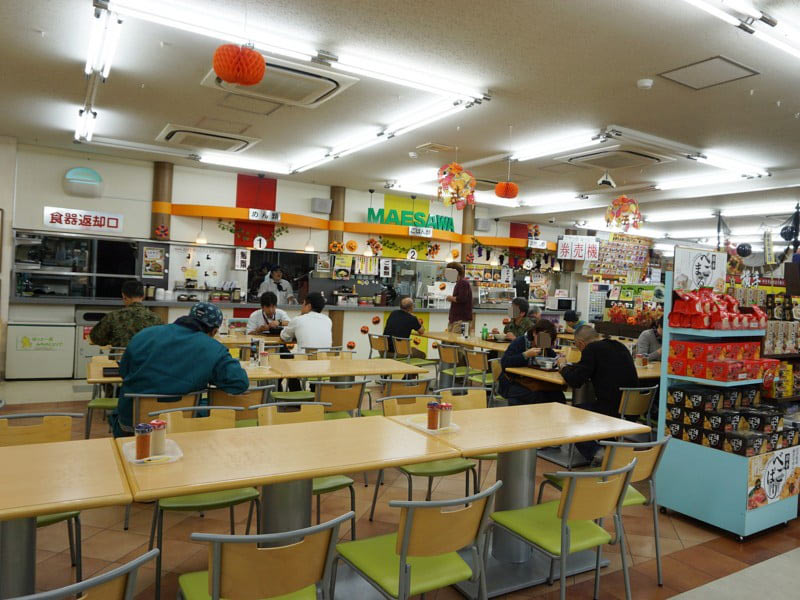 前沢サービスエリアスナックコーナー