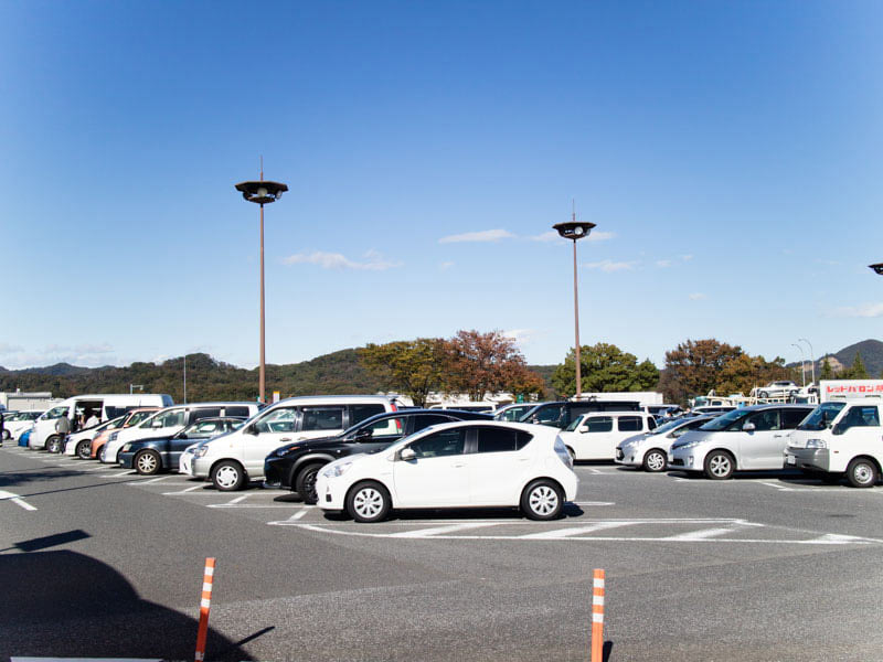 佐野サービスエリア 駐車場