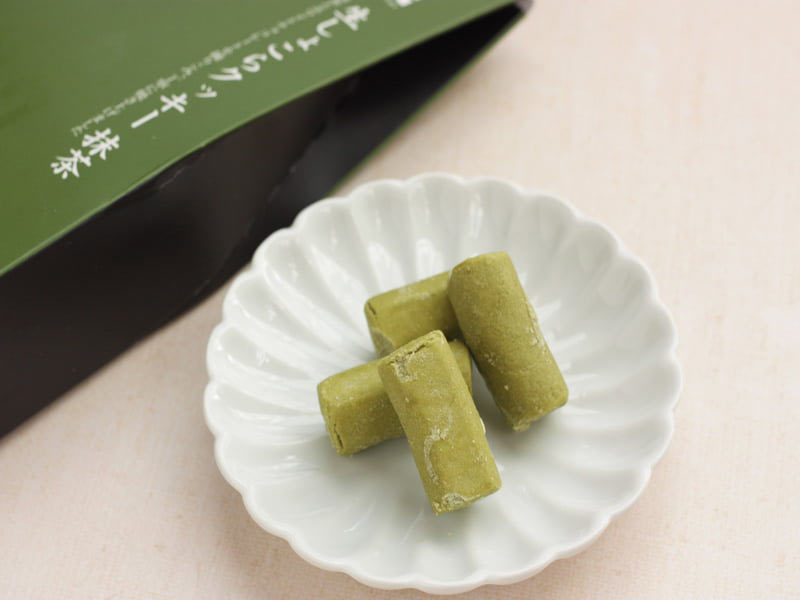 旬粋　生しょこらクッキー抹茶　中身の写真