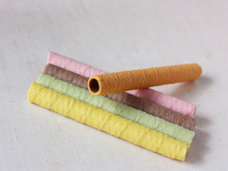 旬粋　クリームクレープコロレ　オレンジティー