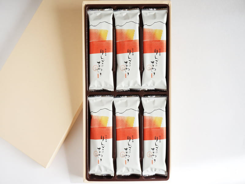 風流庵　りんごのささやき　開封した写真