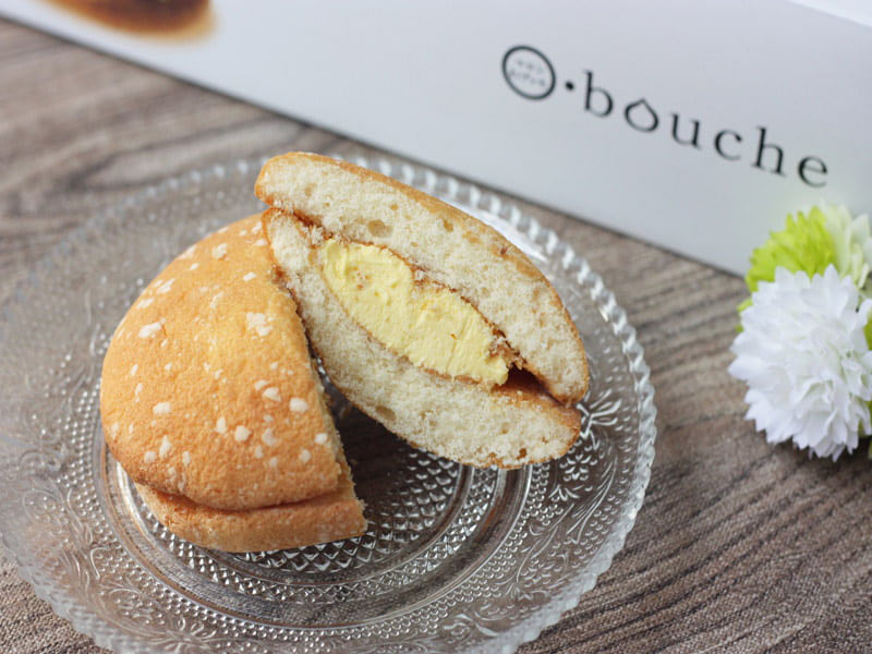 旬粋　マロンわブッセ　中身の写真