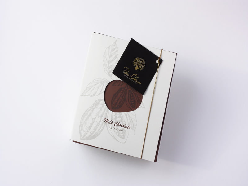 軽井沢チョコレートファクトリー　軽井沢ラスクミルクチョコレート　外装