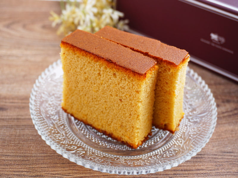 平五郎 平五郎カステラ 中身の写真