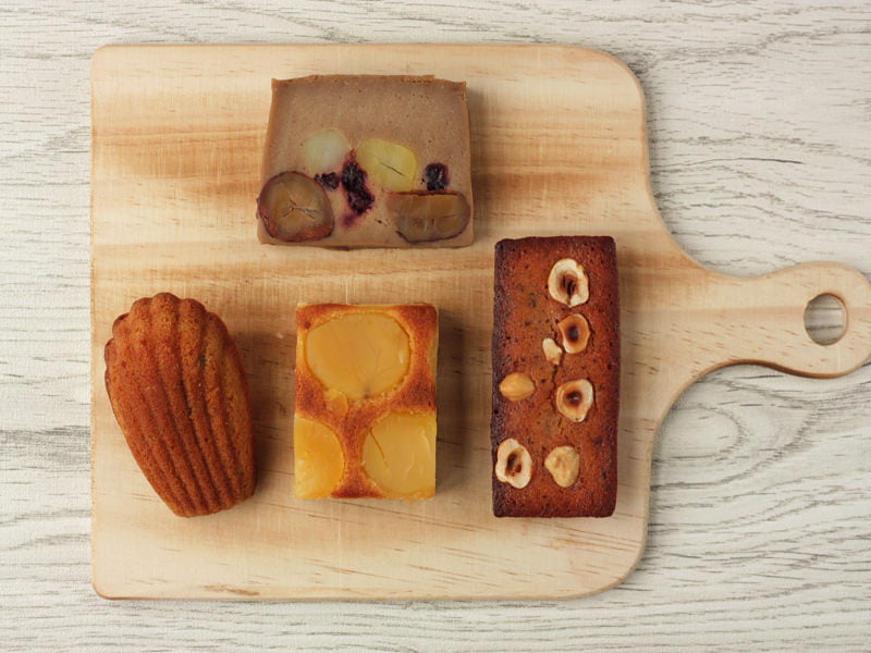 信州里の菓工房 秋の栗焼き菓子詰め合わせ 中身の写真