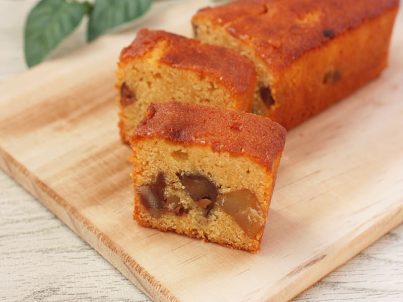 信州里の菓工房 伊那栗のパウンドケーキ 中身の写真