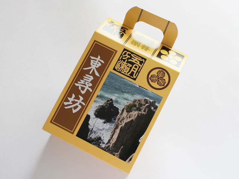 五月ヶ瀨煎餅 東尋坊パッケージ