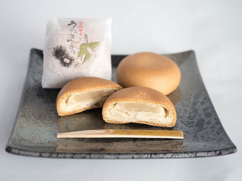 田村菓子舗 うにまんじゅう 中身