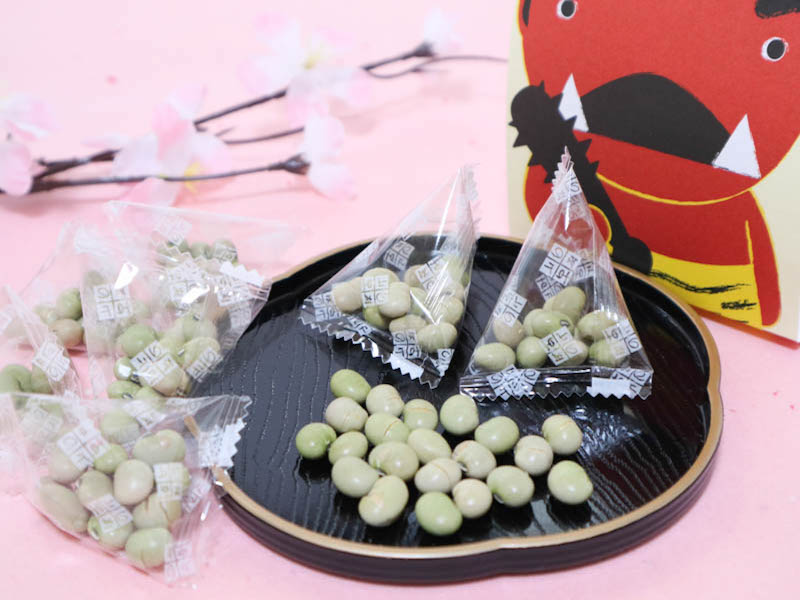 銀座あけぼの 福豆 小袋入り 中身