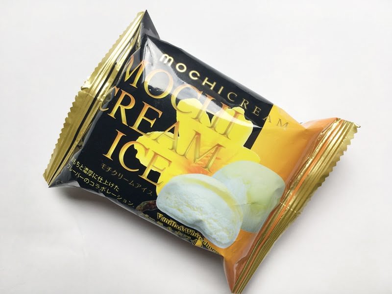 モチクリームアイス(バニラ&ホワイトチョコ)外装写真