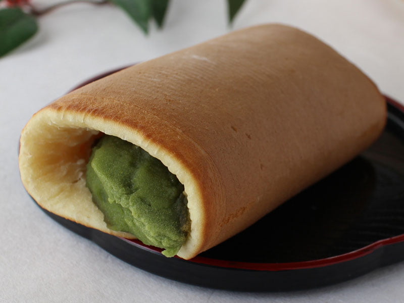 藤田屋の抹茶あんまきの全体写真