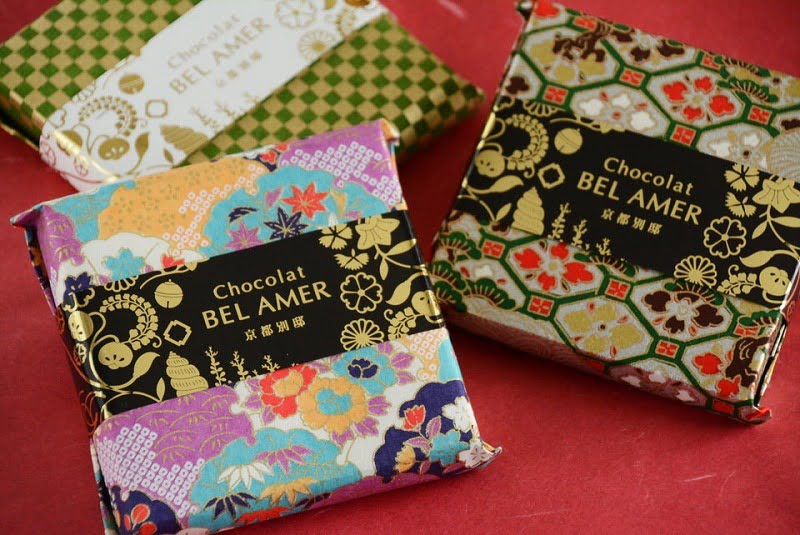 ベルアメール京都別邸タブレットショコラ外装