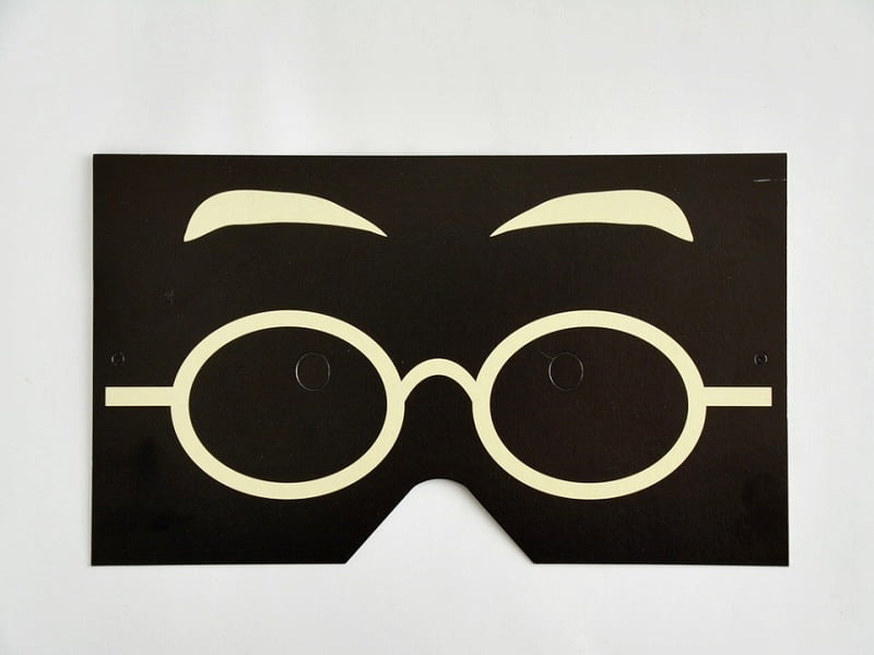 ブラック二〇加煎餅 お面の表