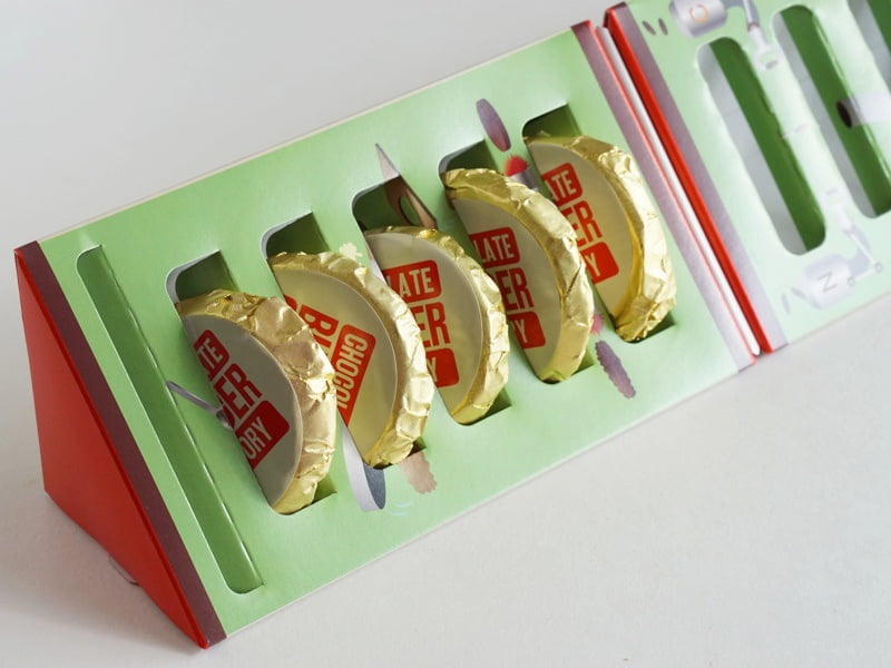 エスコヤマ チョコレートバーガーファクトリー開封後2