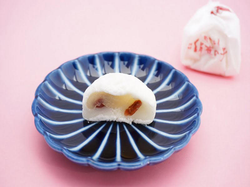 石川屋 絹鹿の子 中身の写真アップ