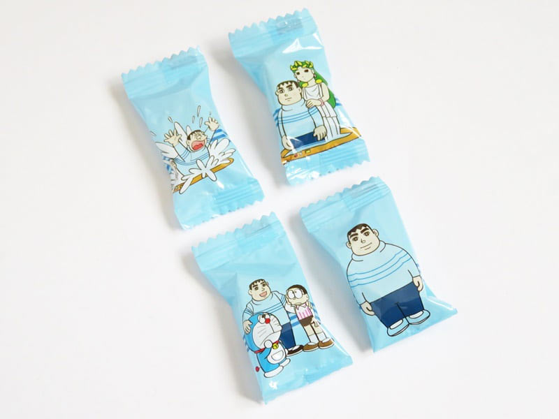 きれいなジャイアン 缶入りお菓子 袋の種類