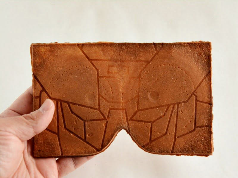 マジンガーZの二〇加煎餅のサイズ感