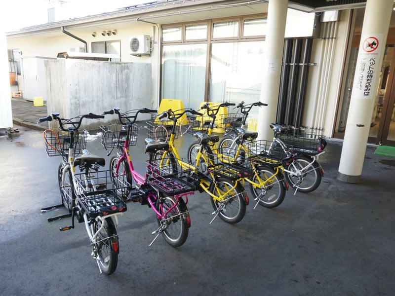 道の駅しちのへレンタサイクル