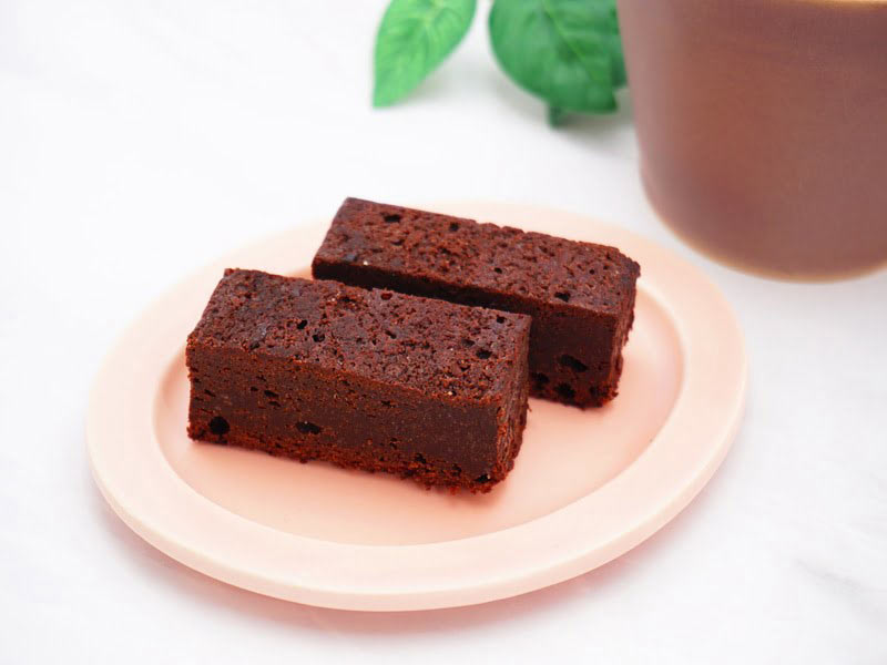 ミカド珈琲　モカチョコケーキ　中身の写真