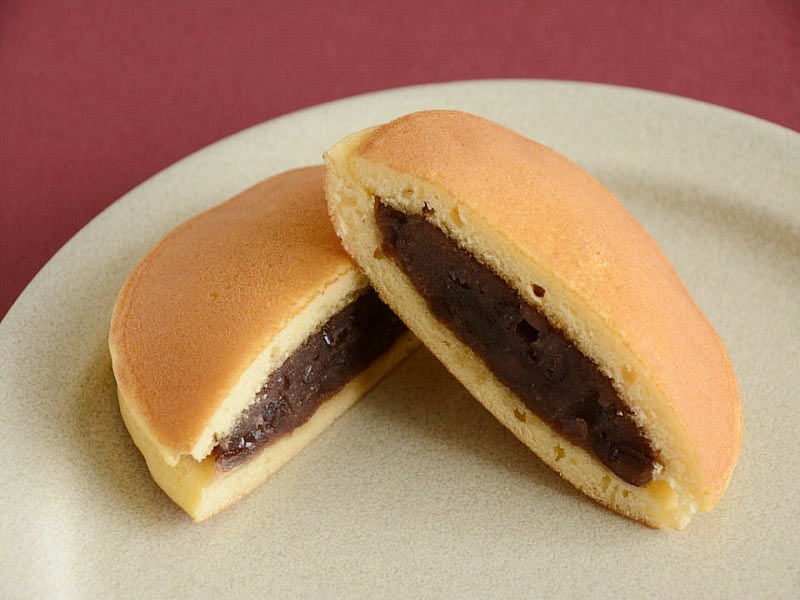 村岡屋どら焼 小倉断面