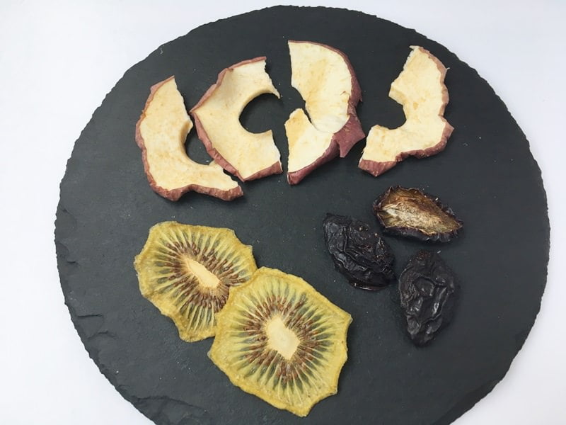 アラカルトフォンダンウォーター22:00ドライフルーツ写真