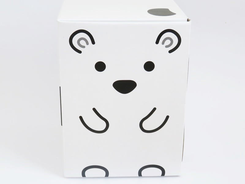 アドベンチャーワールド B&Wクッキー 箱側面の写真