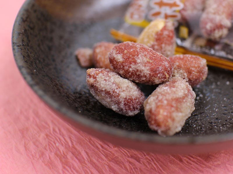 郡上みそ落花生アップの写真