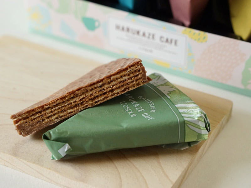 HARUKAZE CAFE ゴーフレール グリーンヘーゼルナッツ