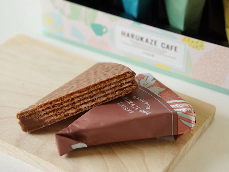 HARUKAZE CAFE ゴーフレール グリーン苺ミルク