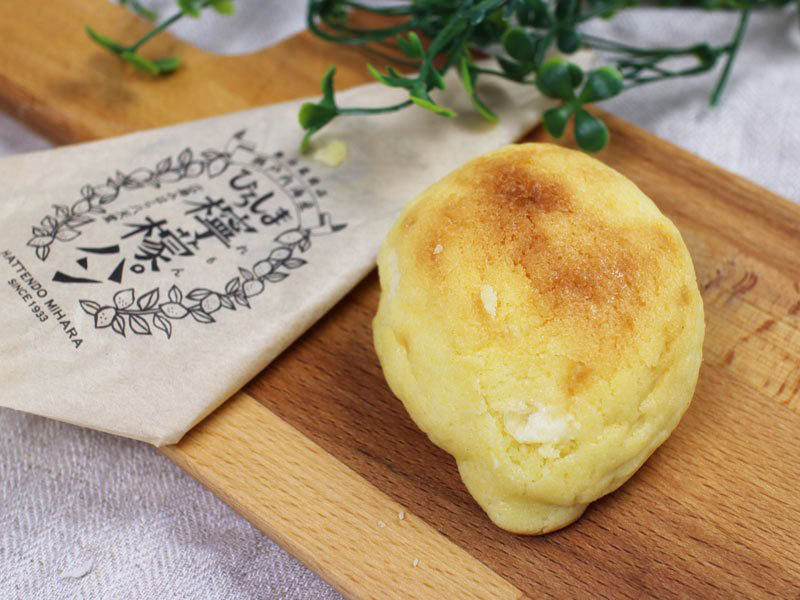 八天堂ひろしま檸檬パンの中身の写真